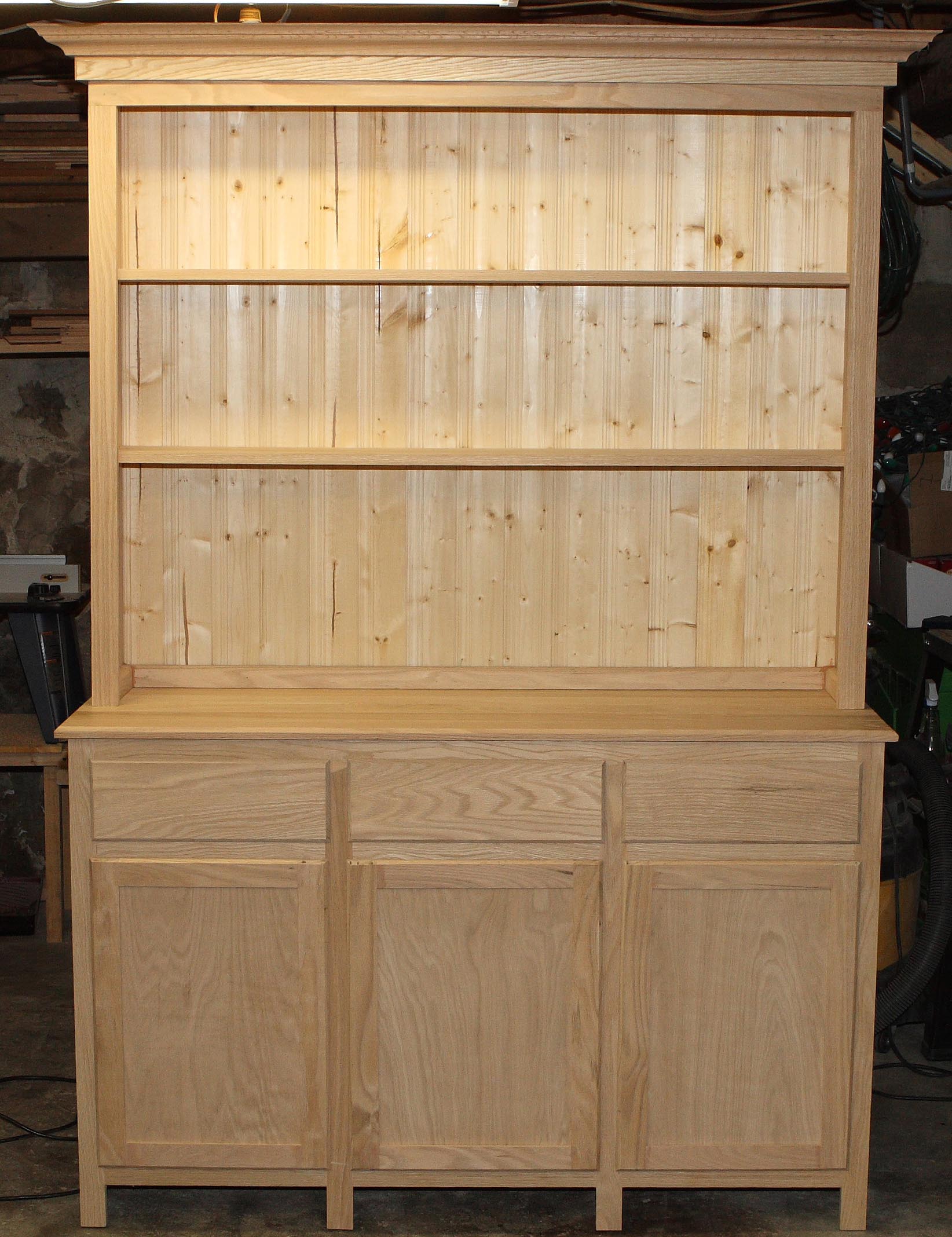 free woodworking plans kitchen hutch | woodproject